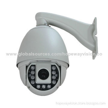 HD IP IR PTZ Camera with Powerful 18x Optical and 12x Digital Zoom